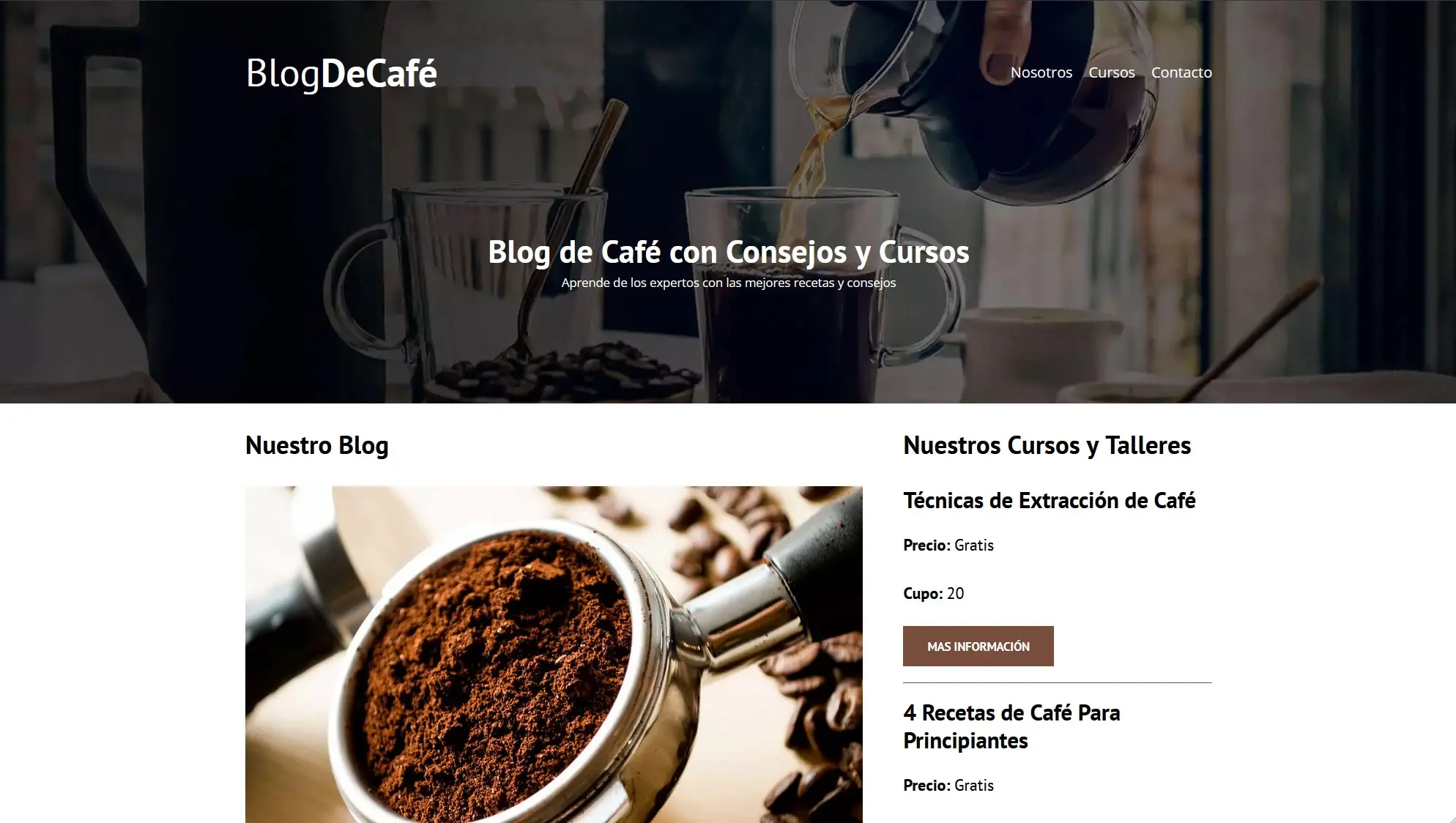 Blog Café